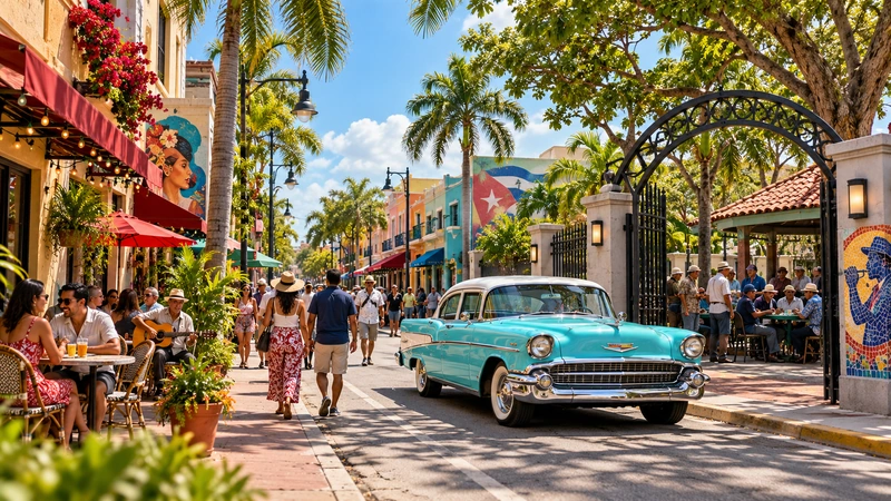 Little Havana neighbourhood in Miami