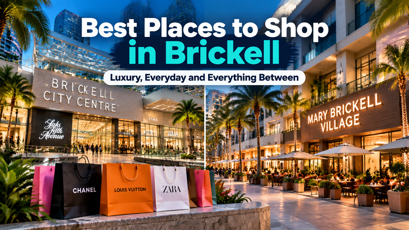 Best Places to Shop in Brickell Luxury, Everyday and Everything Between