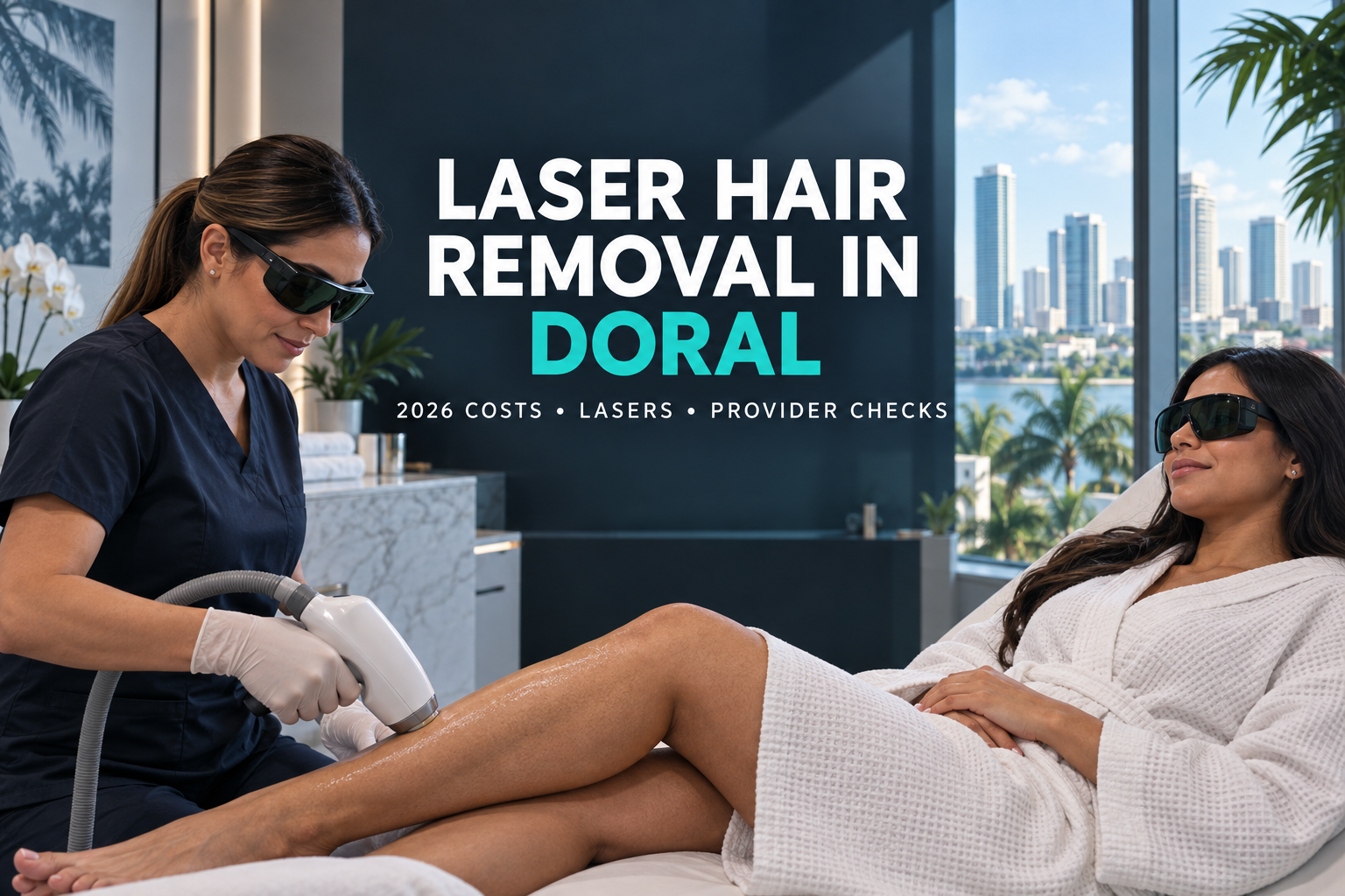 Laser Hair Removal in Doral Costs & Local Providers