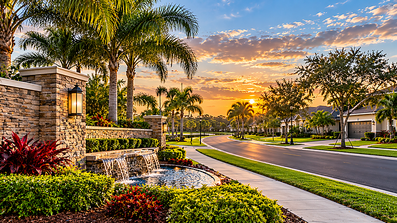 Richmond West neighbourhood in Miami