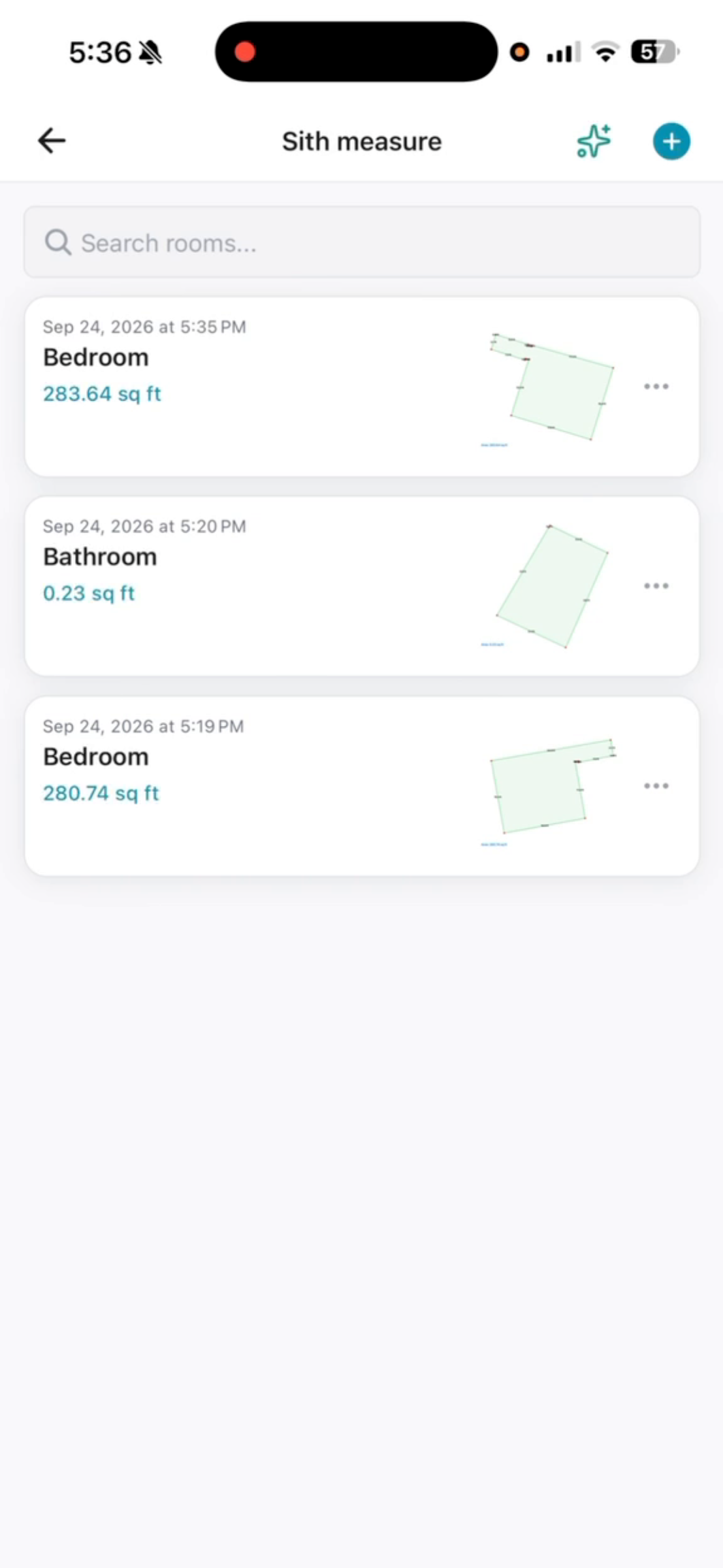 Screenshot for step 7: Viewing Additional Rooms In Folder