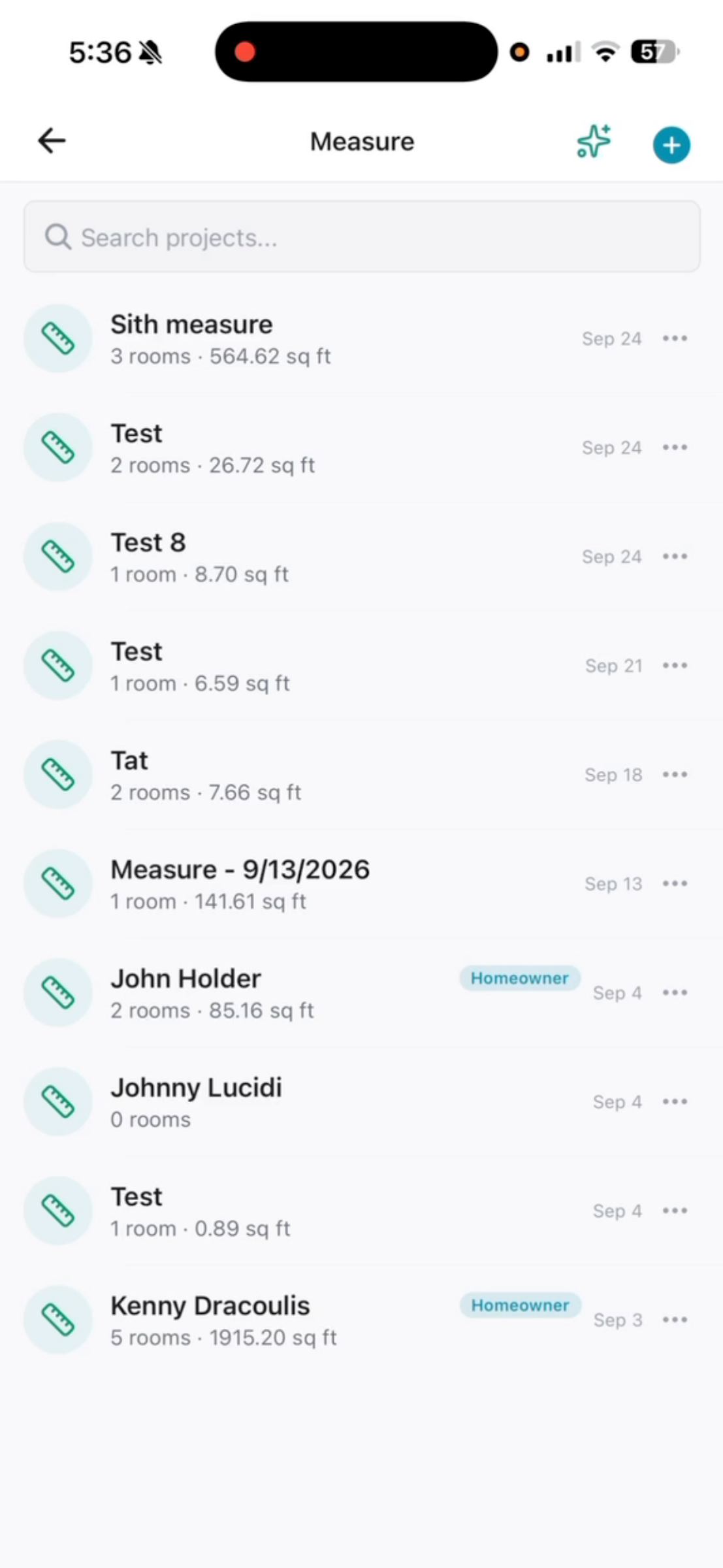 Screenshot for step 8: Sending Homeowner Link Feature