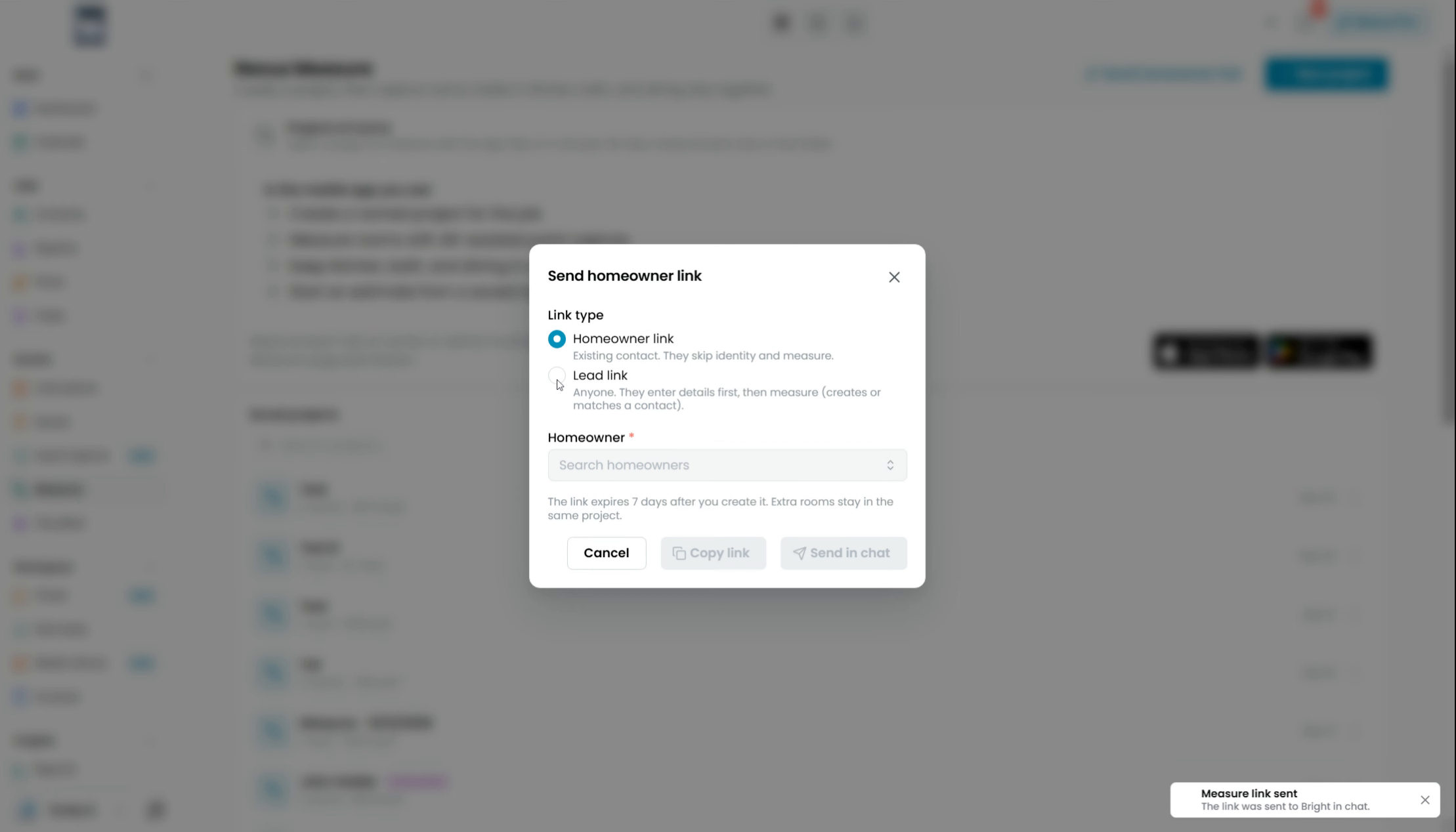 Screenshot for step 10: Enter Lead Information