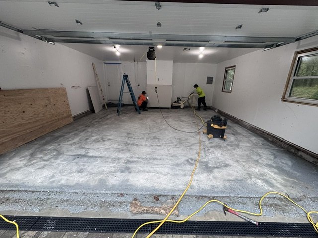 Concrete Surface Prep by Forward 18 Coatings & Flooring