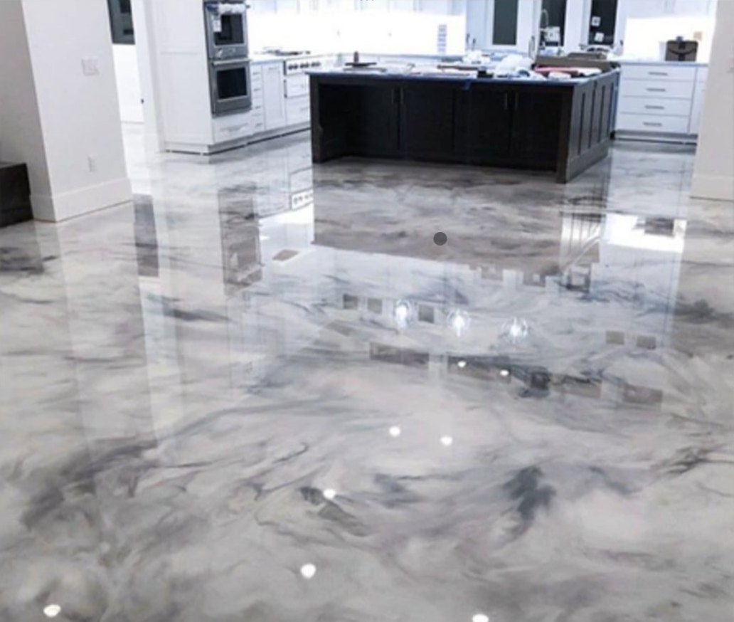 Metallic Epoxy Floors by Forward 18 Coatings & Flooring