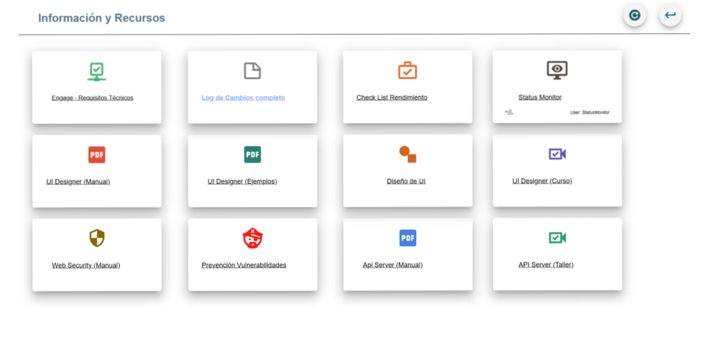 Información y Recursos Manuales