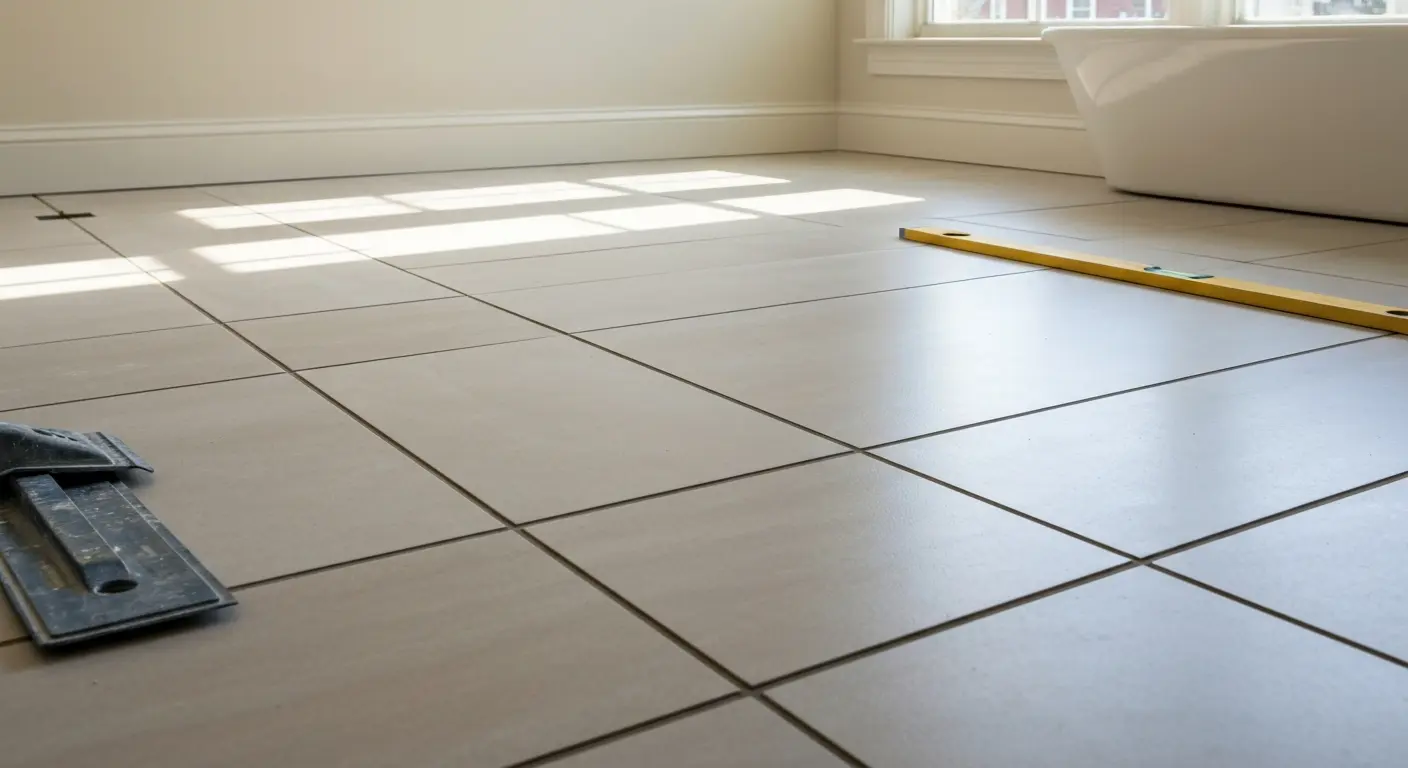Bathroom flooring