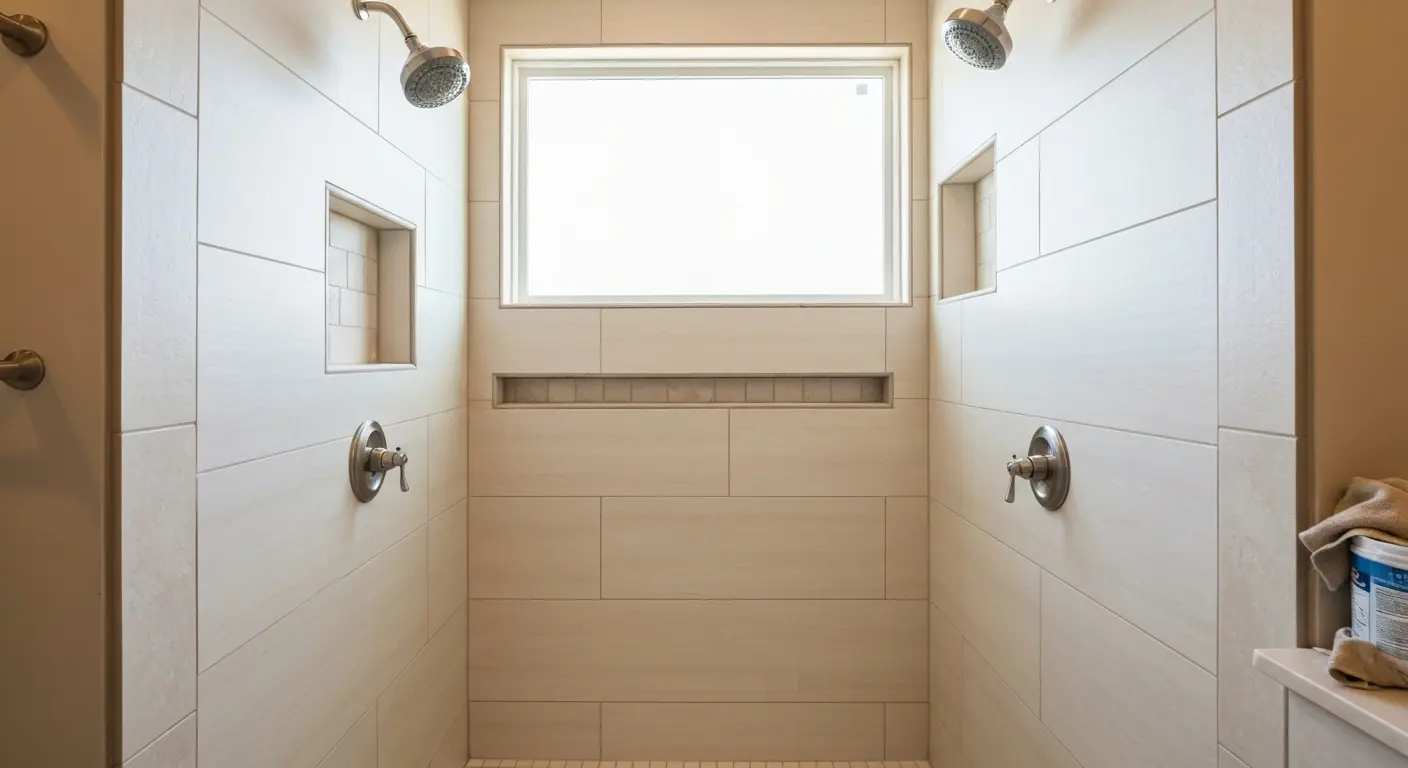 Shower and tub installation in Carlsbad