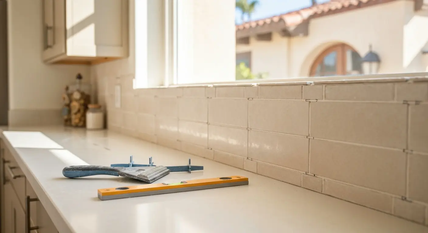 Backsplash repair service