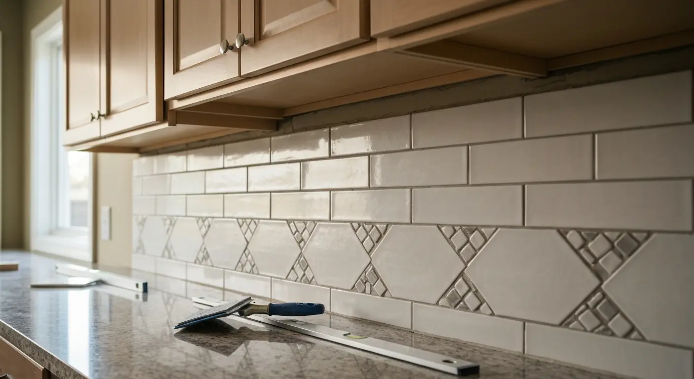 Kitchen backsplash