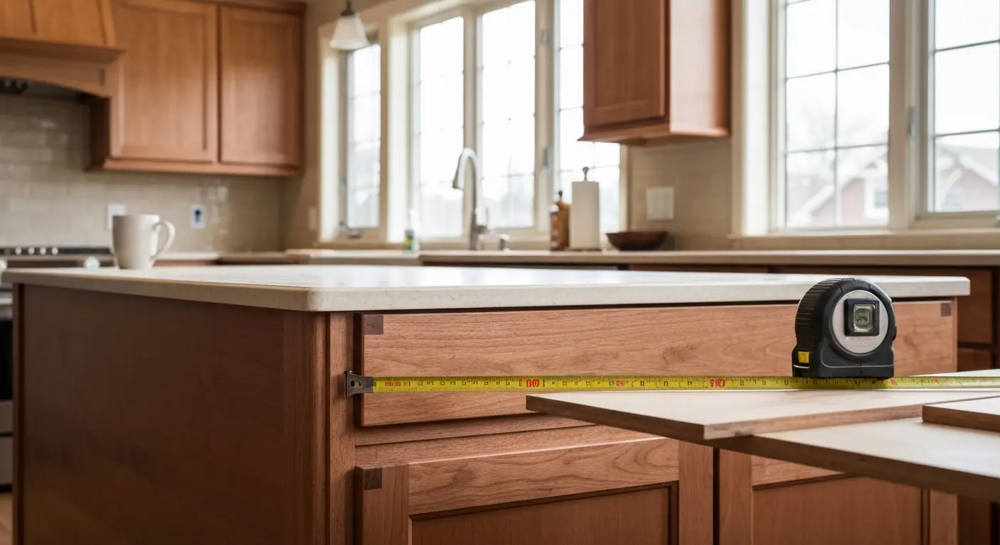 Kitchen cabinet installation