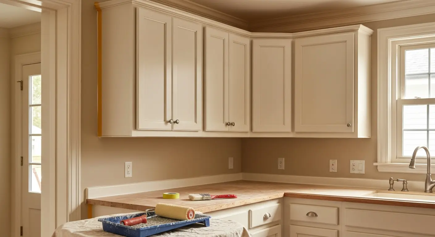 Kitchen painting project