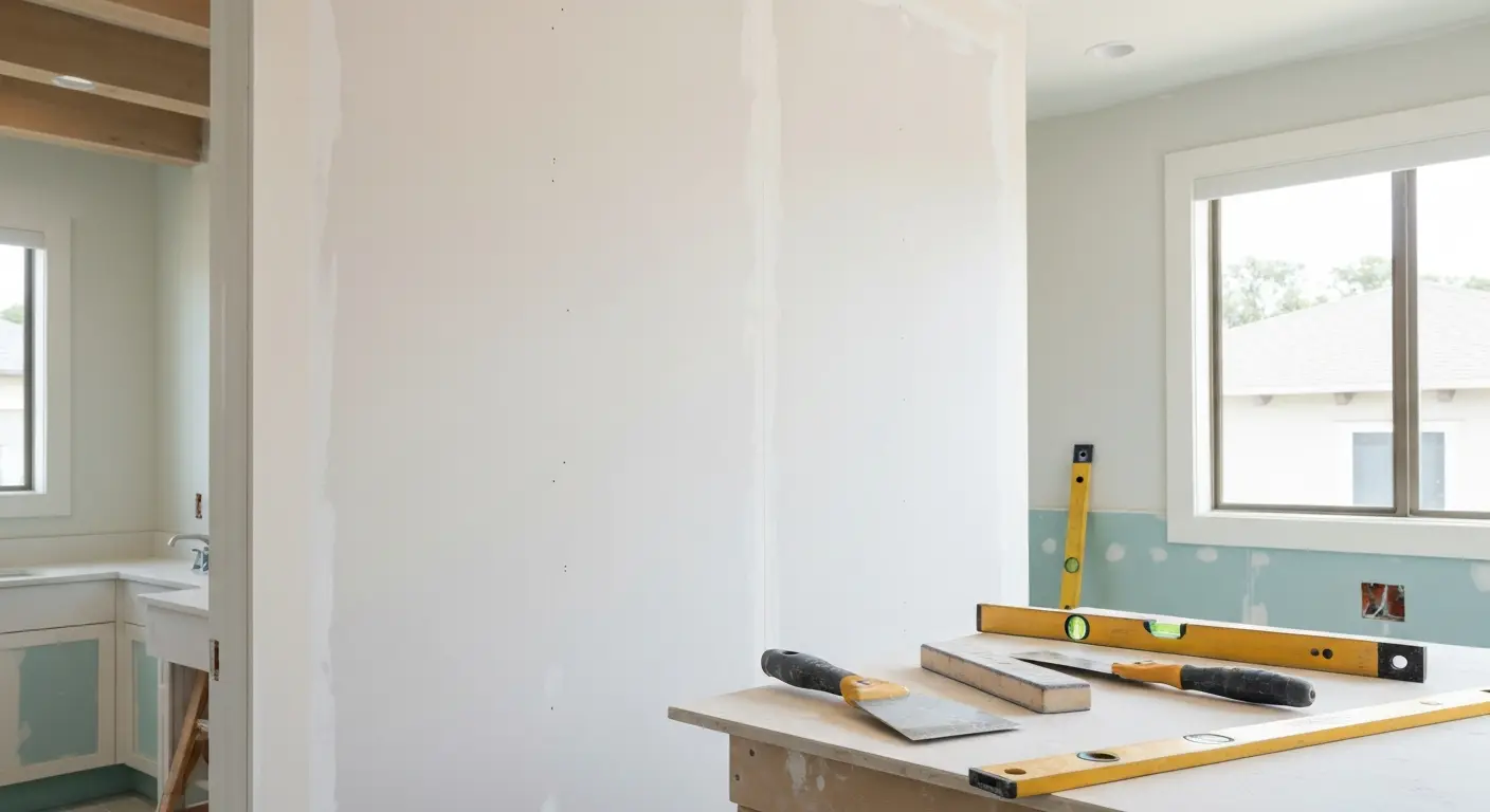 Specialty drywall installation