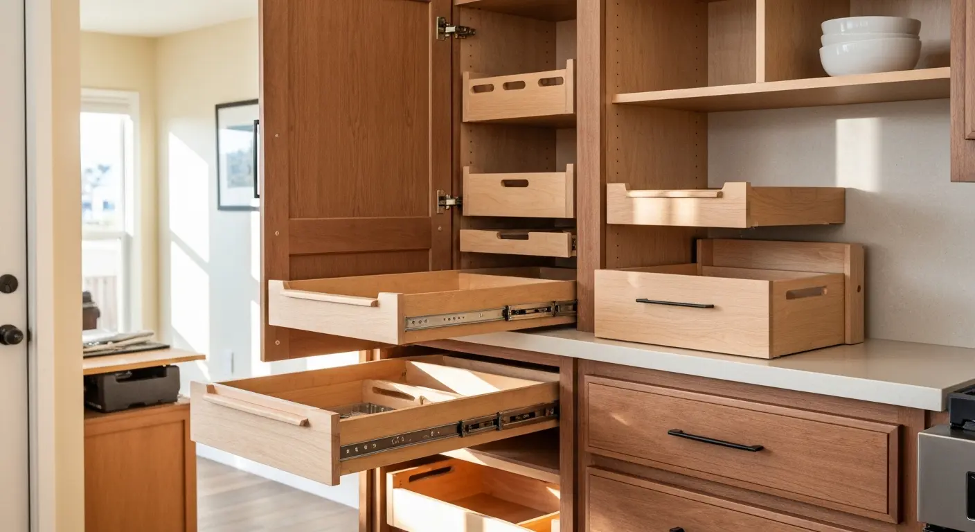 Custom kitchen cabinets