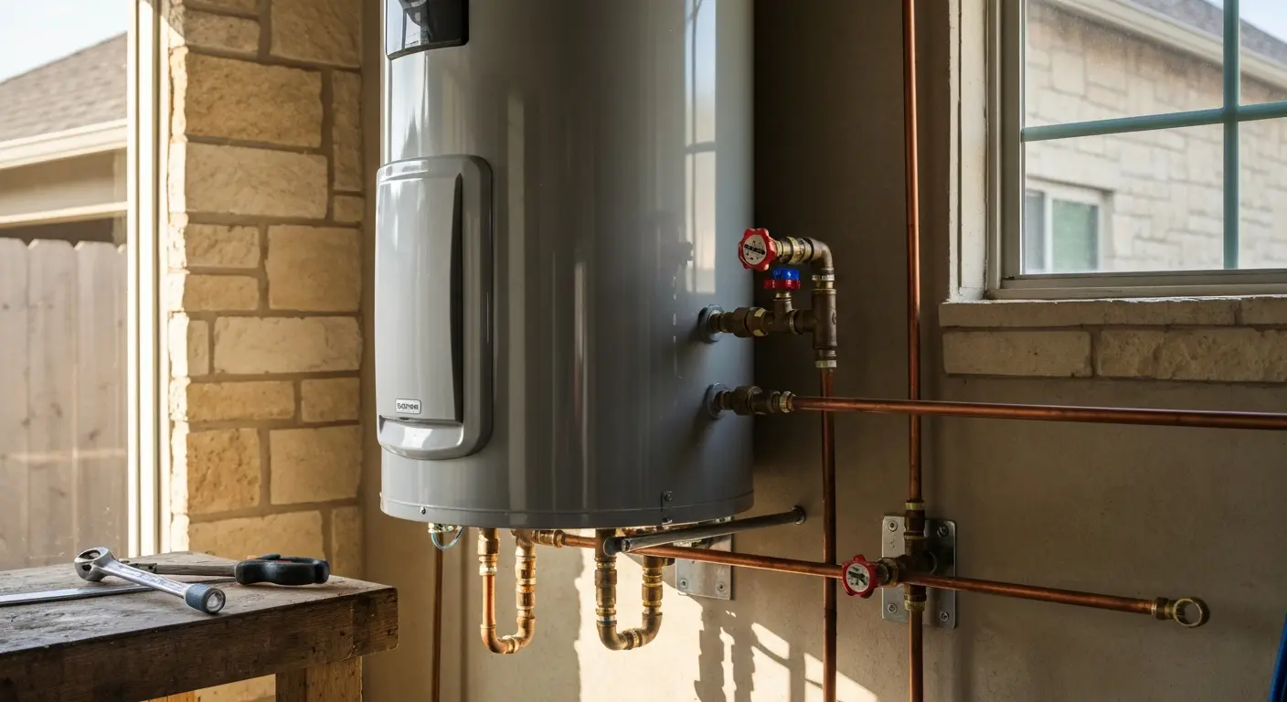 Water heater installation