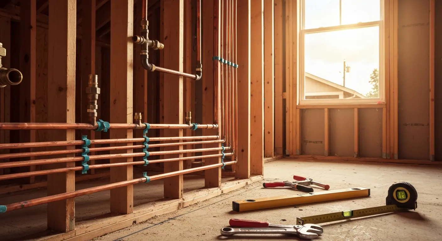 Home repipe installation