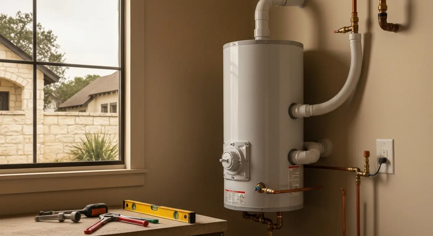 Water heater installation