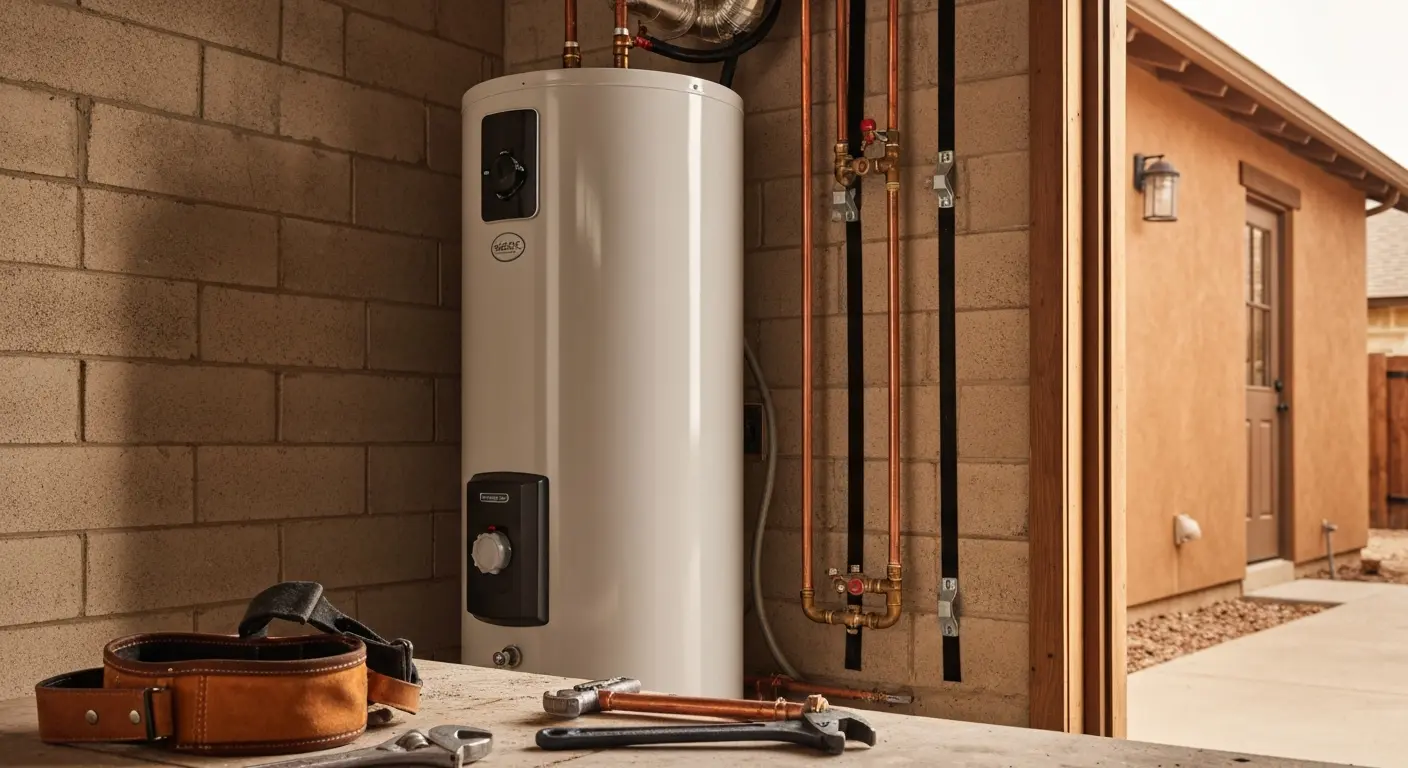 Water heater replacement service