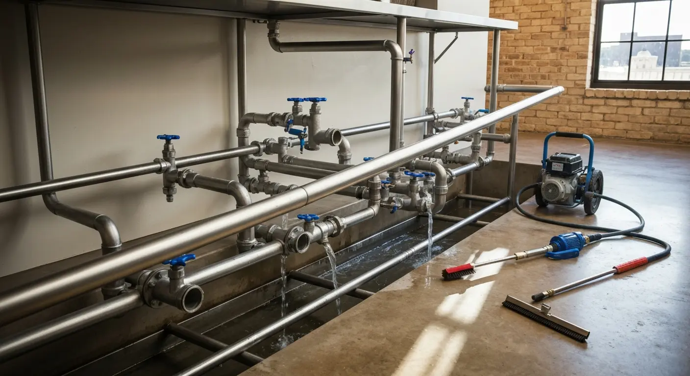Commercial drain cleaning