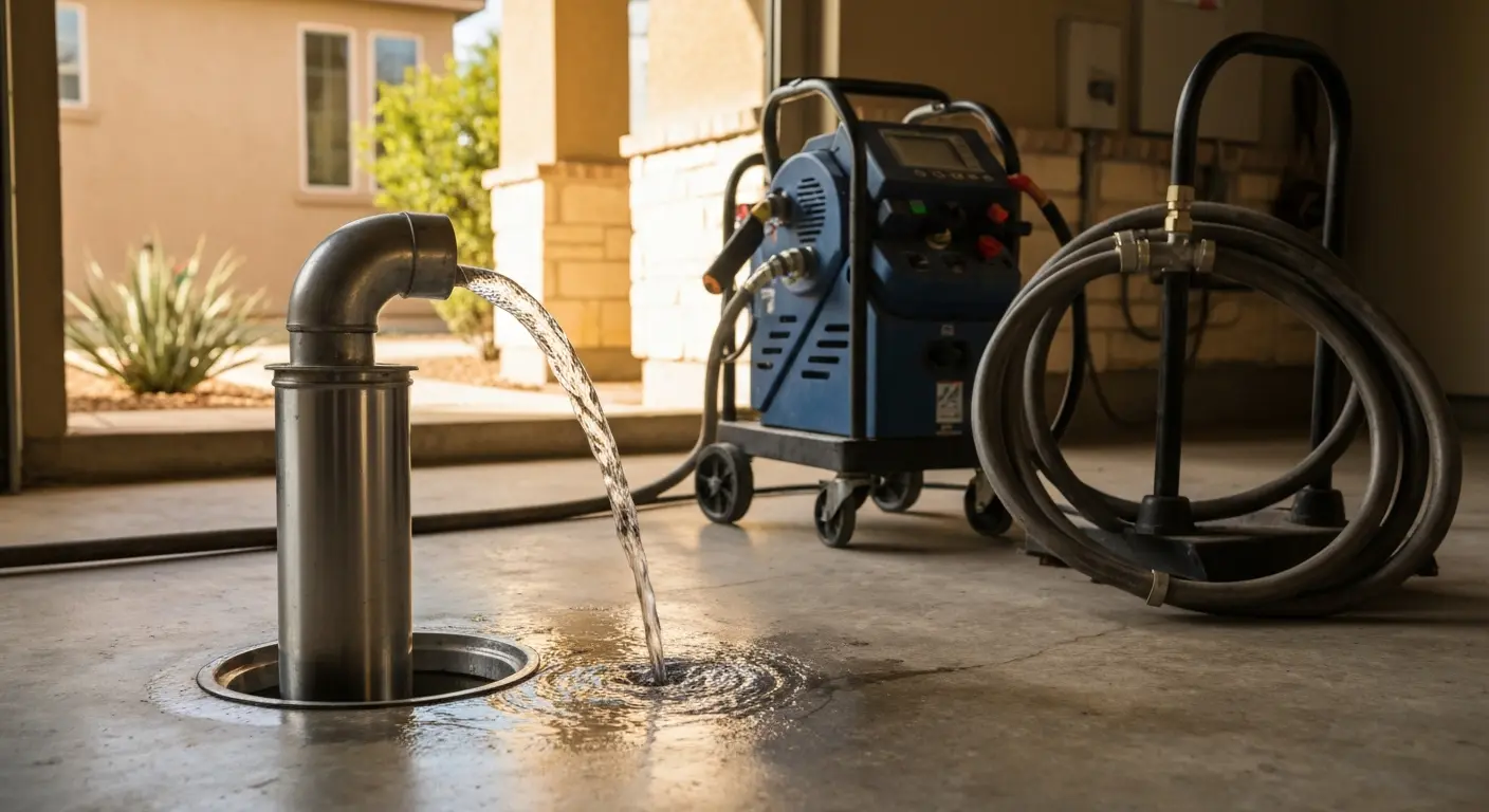 Drain cleaning service