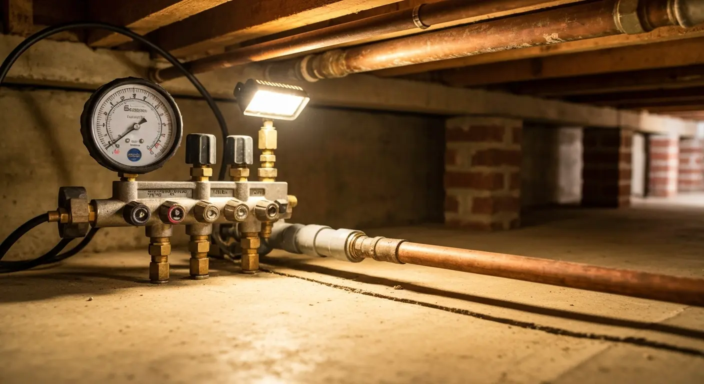 Leak detection water damage Windcrest