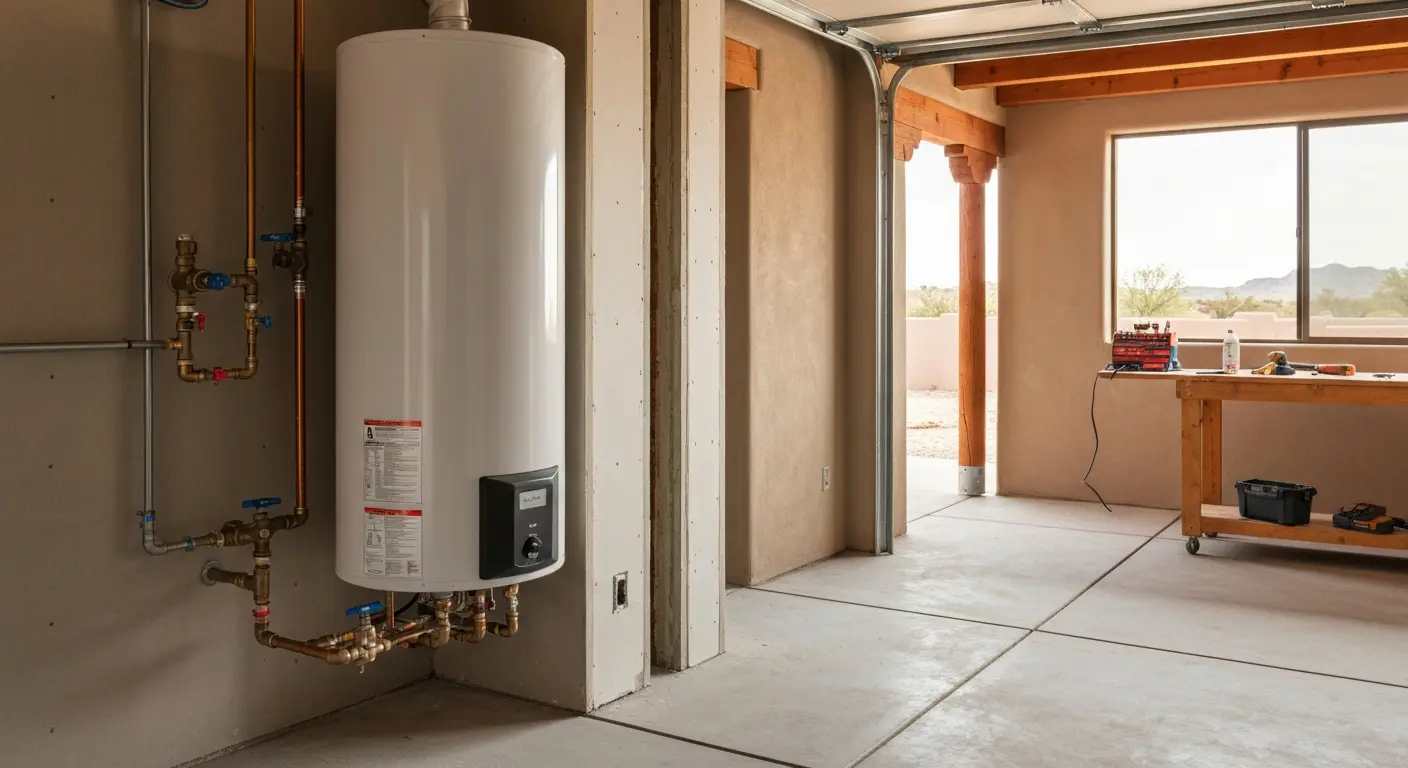 Water heater installation