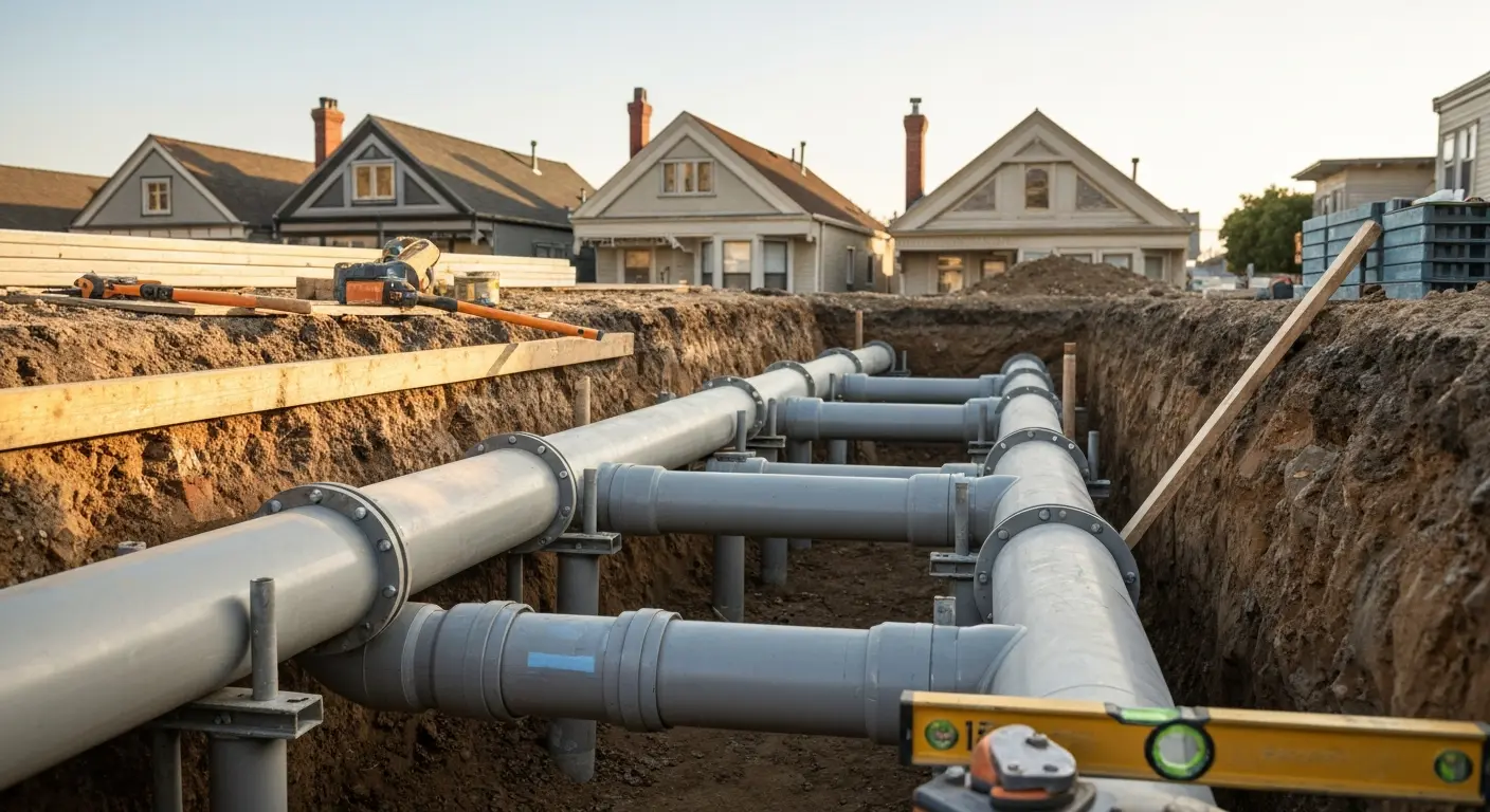 Pipe repair work