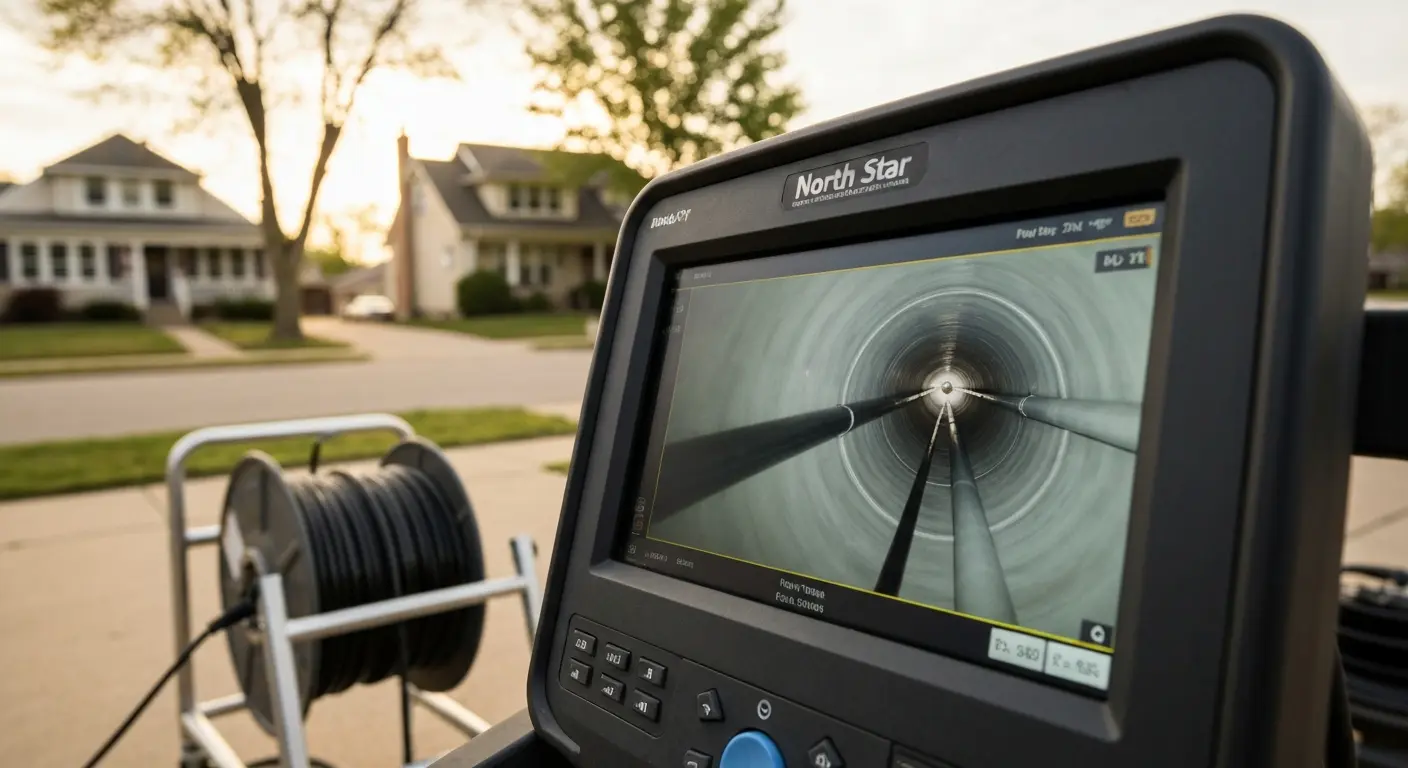 Sewer camera inspection