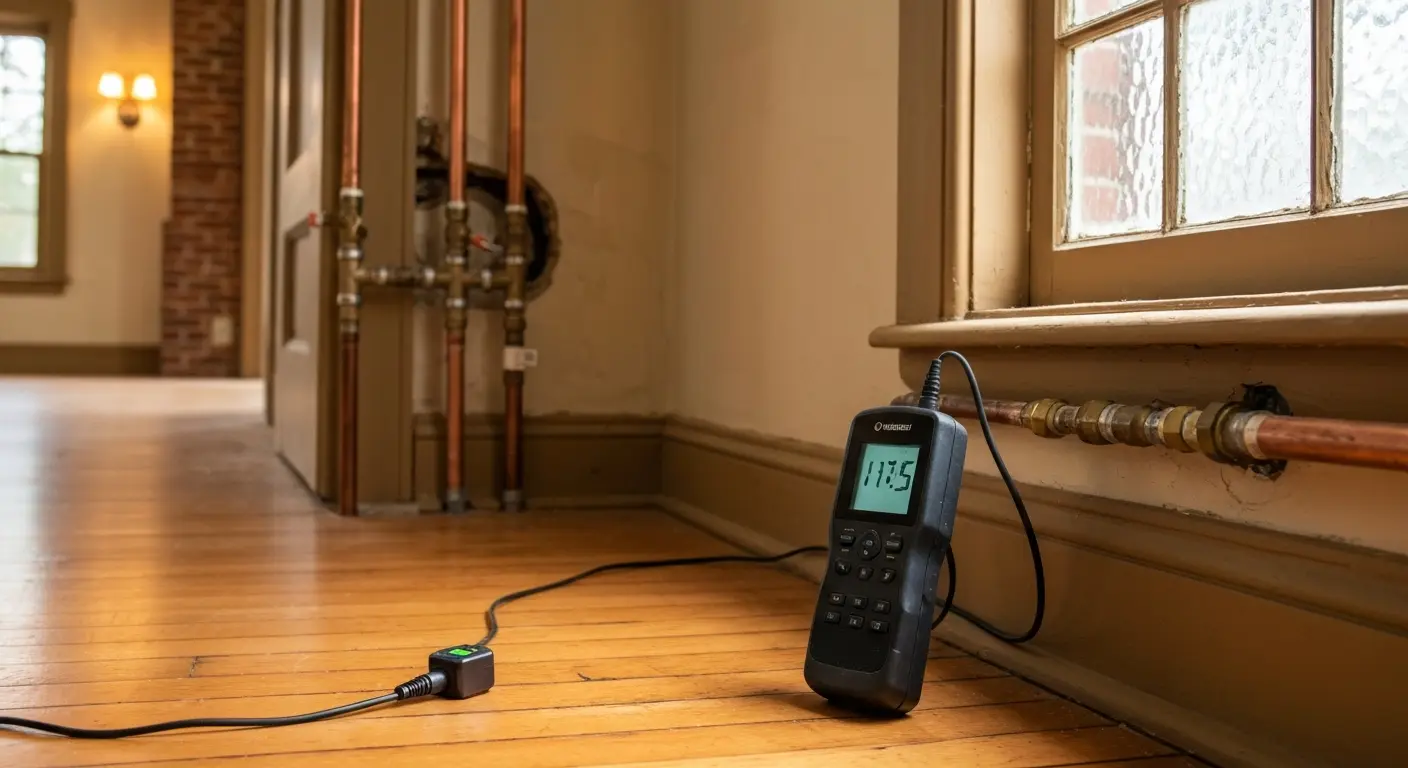 Leak detection work