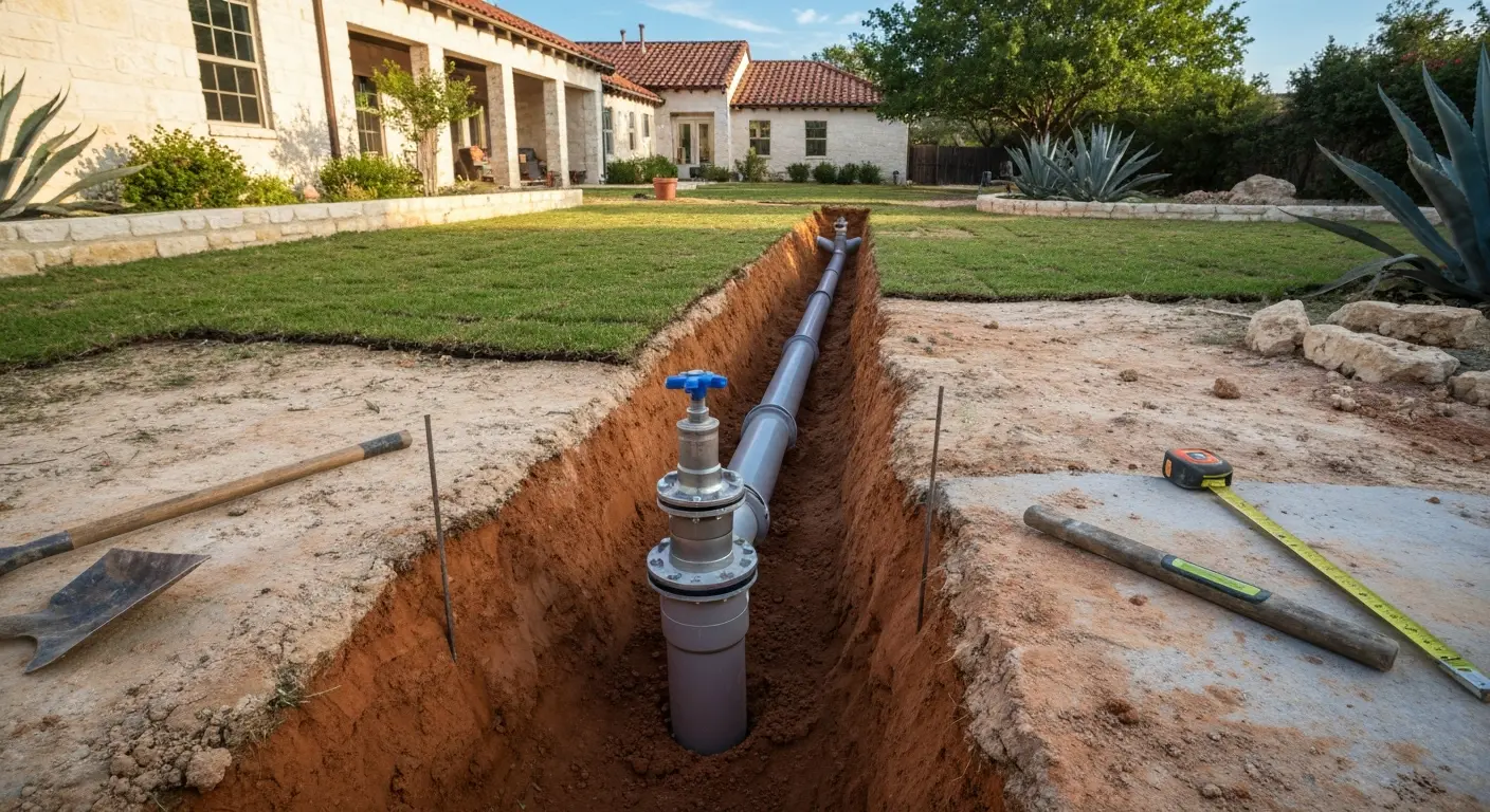 Full sewer line replacement