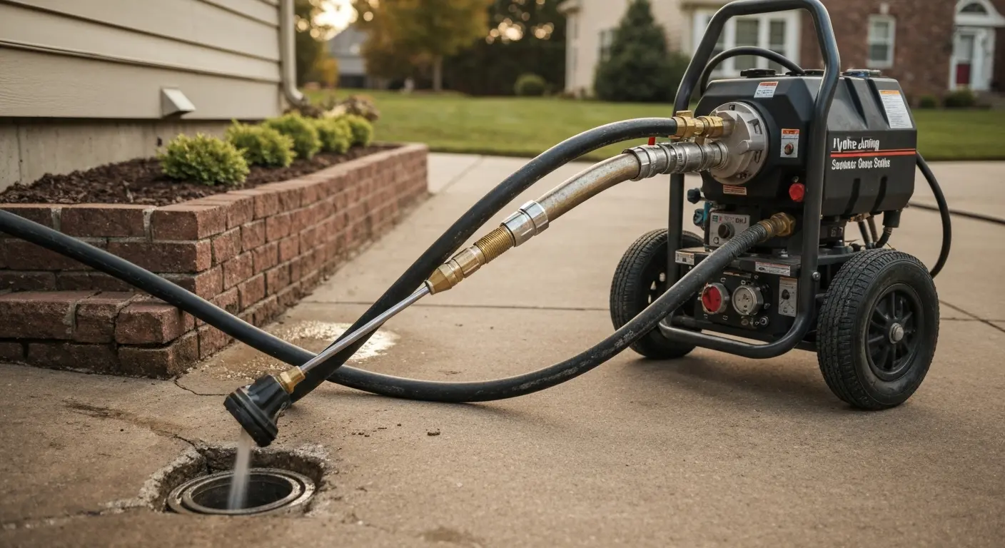 Drain cleaning service