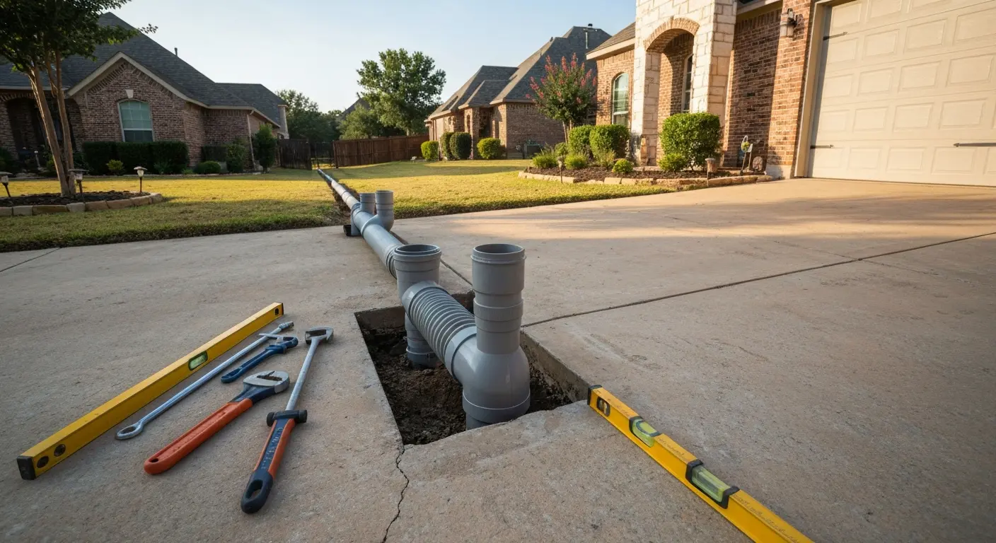 Drainage repair service
