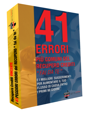 41 errori del recupero fai da te