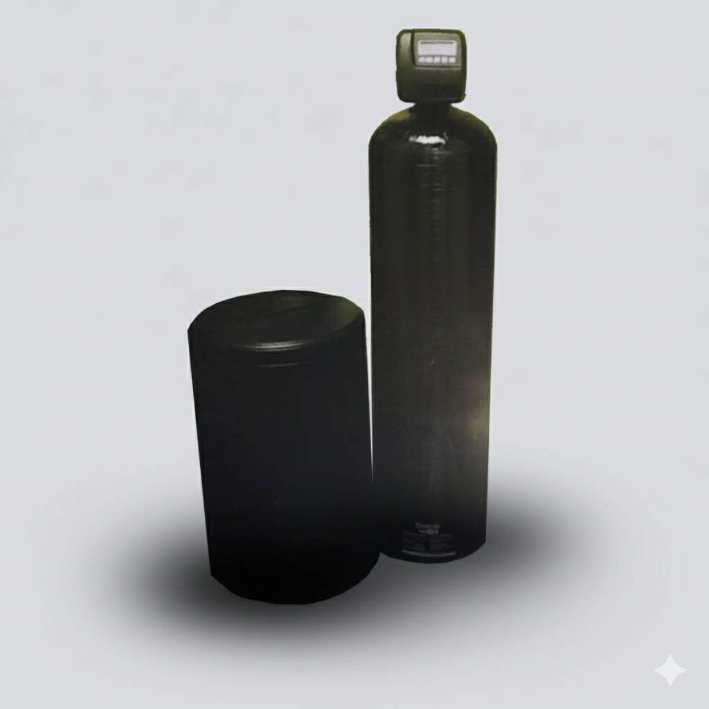 Water softening system tanks