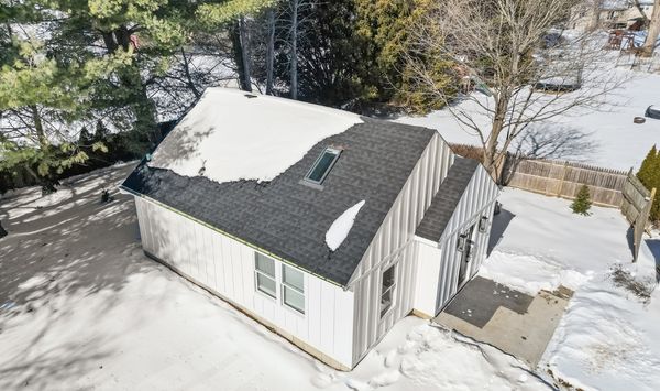 Detached ADU exterior in Connecticut showing a compact backyard dwelling designed for year-round comfor