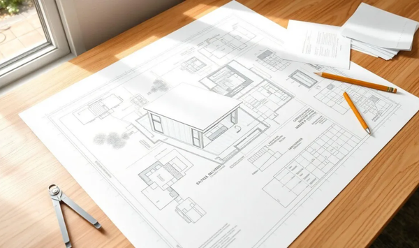Analysis about a property's feasibility through studying its plans