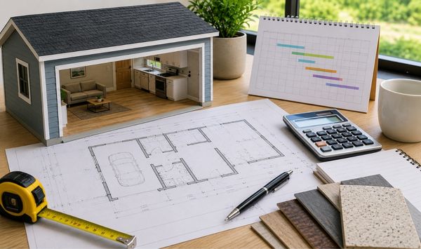ADU floor plans, cost planning, and construction timeline for a Connecticut project