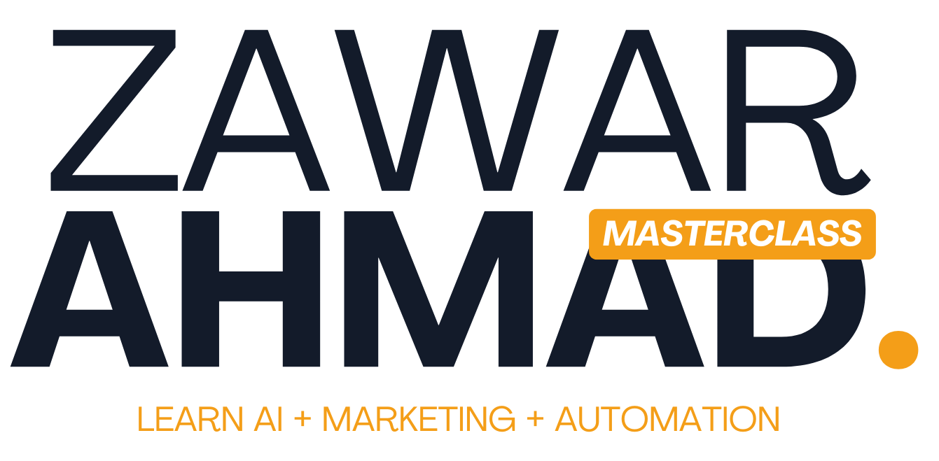 zawar ahmad masterclass and ai marketing automation masterclass