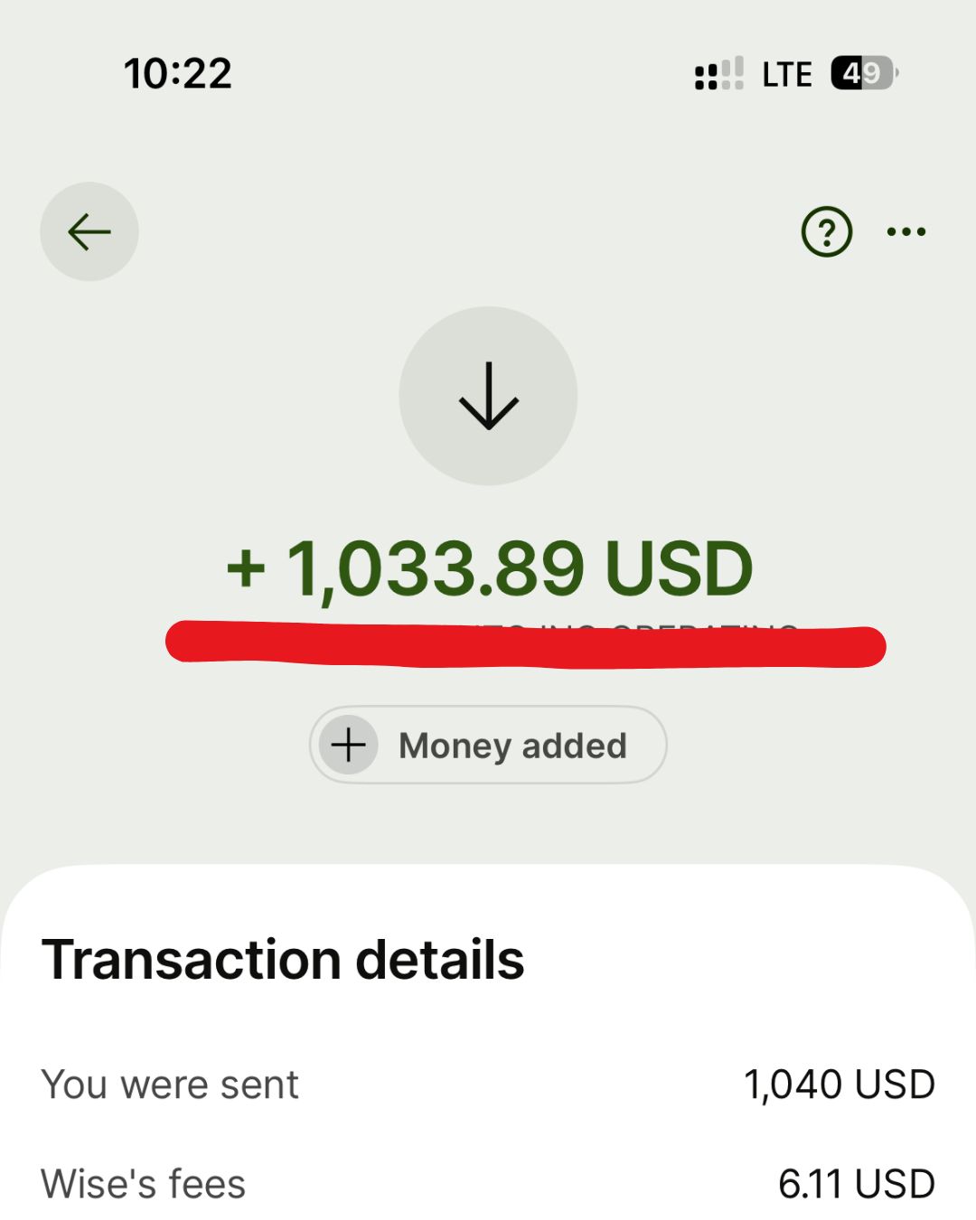 Client payment 9