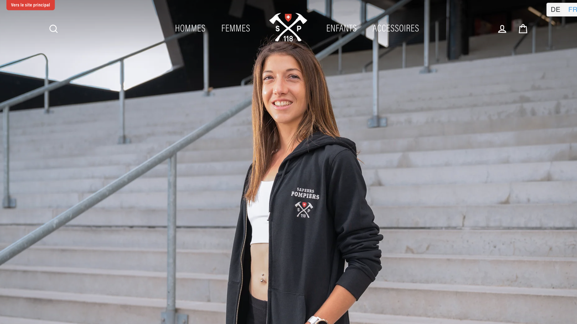 Sapeurs-pompiers : boutique en ligne