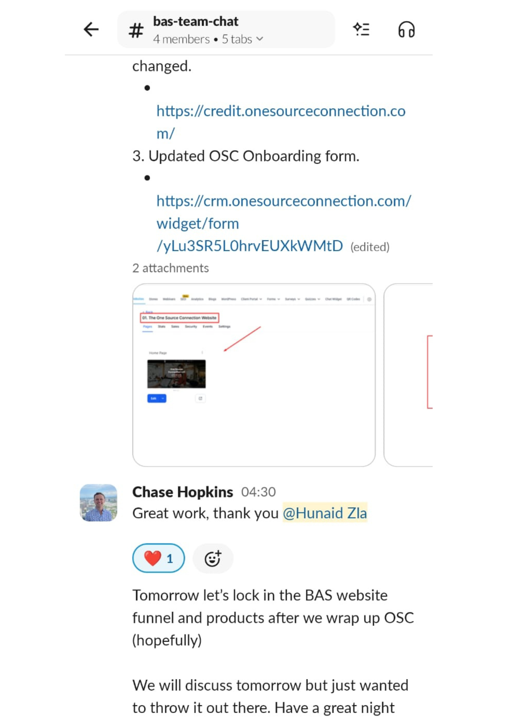 GoHighLevel client testimonial message