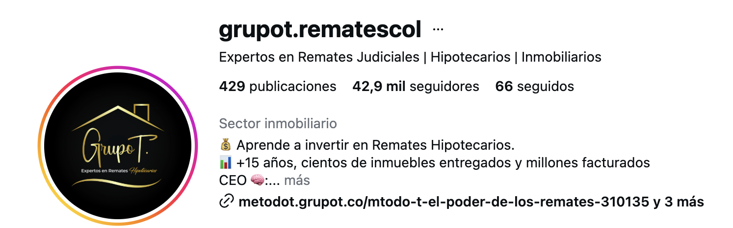 Instagram Grupo T