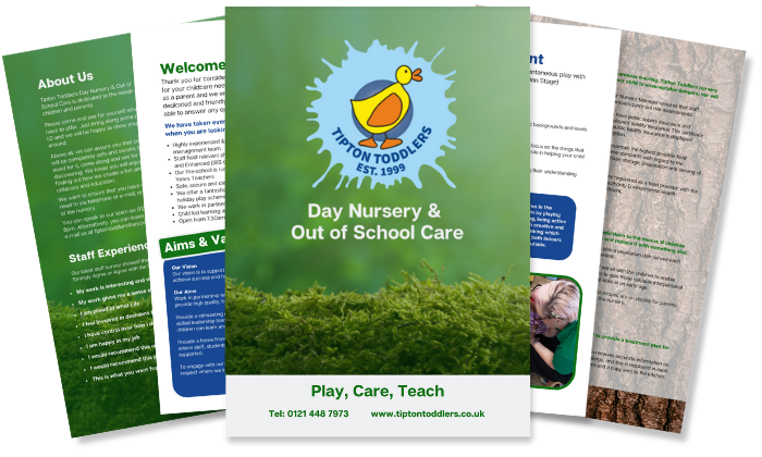 Free Parent Pack from Tipton Todlers