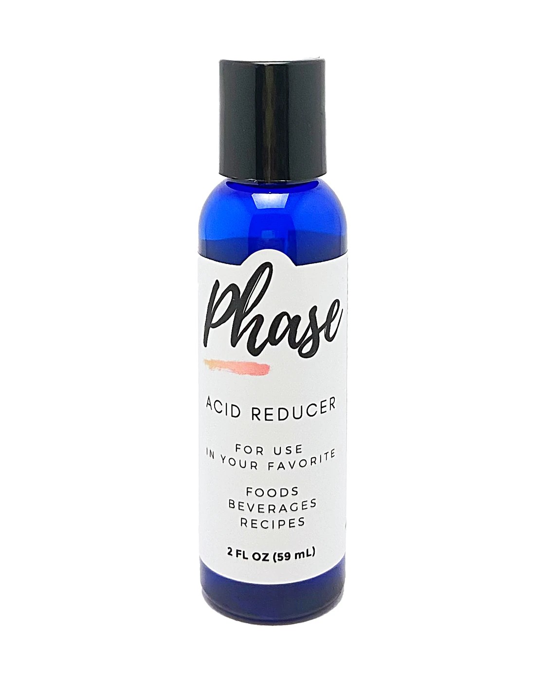 2 ounce bottle of Phase Acid Reducer