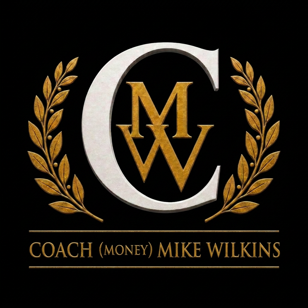 Coach Money Mike Wilkins logo
