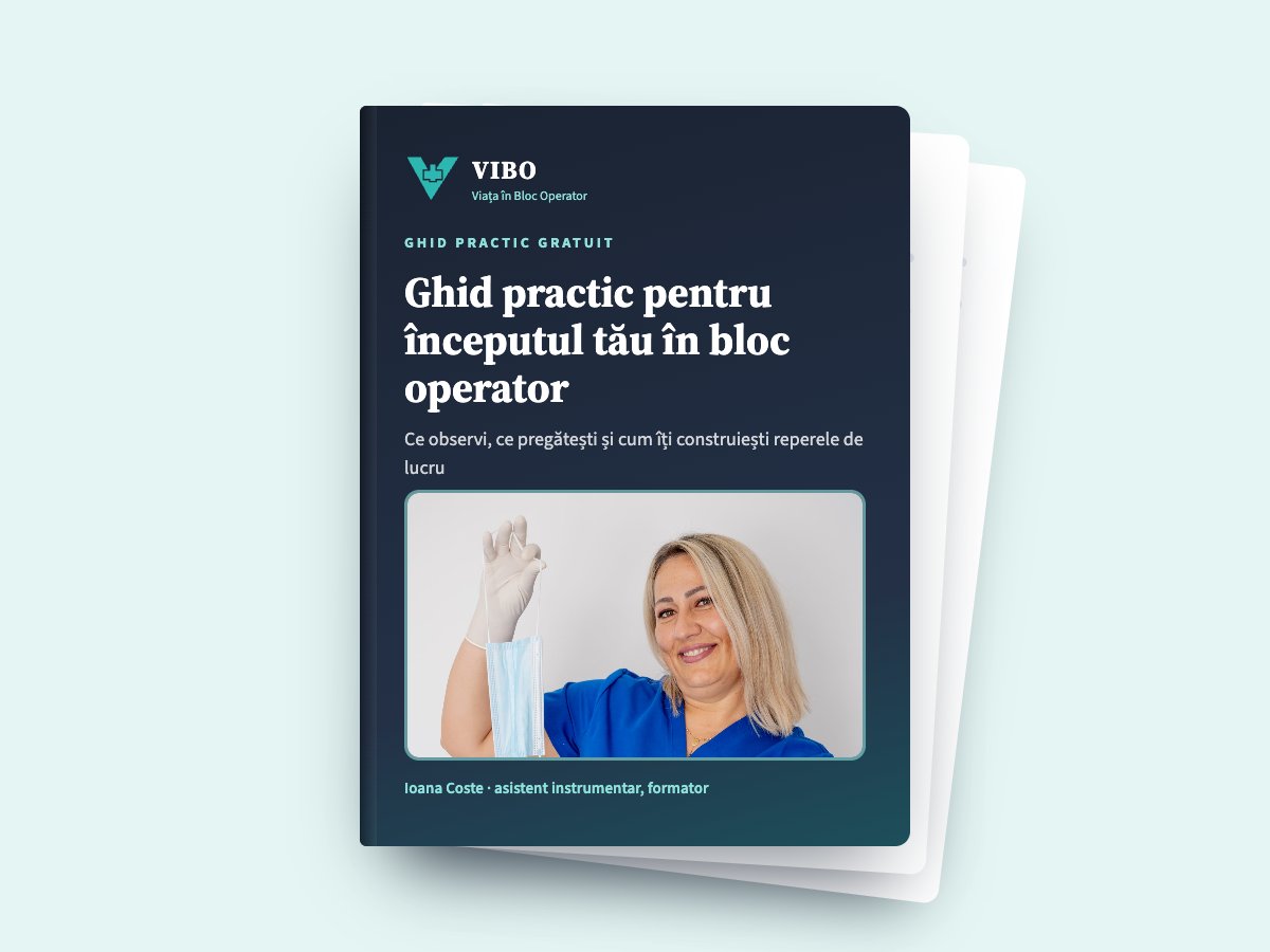 Ghidul practic gratuit VIBO pentru începutul în bloc operator