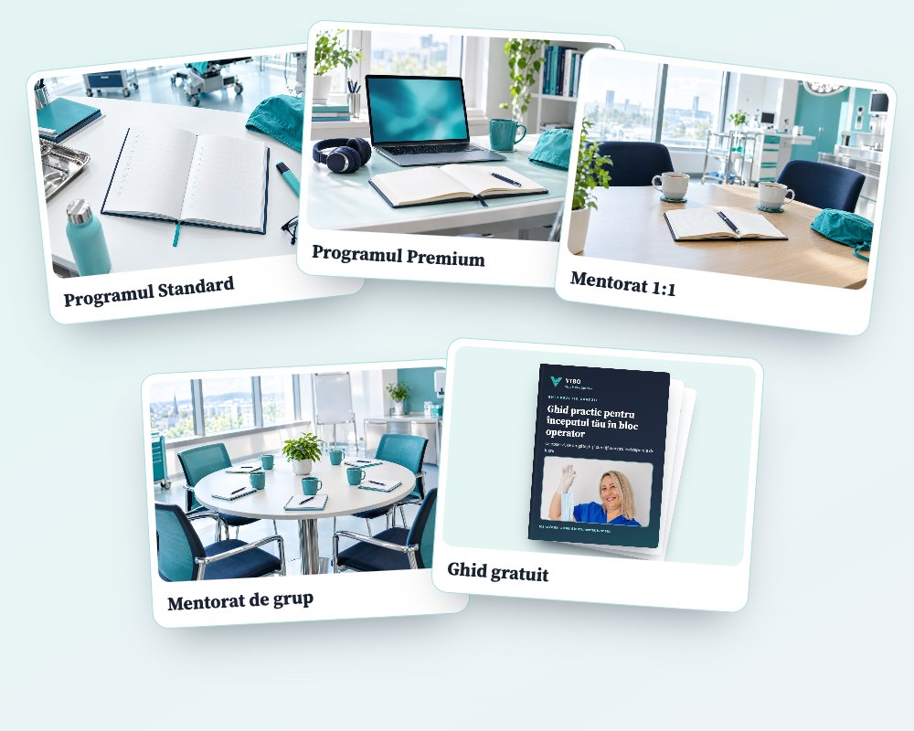 Programele VIBO: Standard, Premium, mentorat 1:1, mentorat de grup și ghidul gratuit