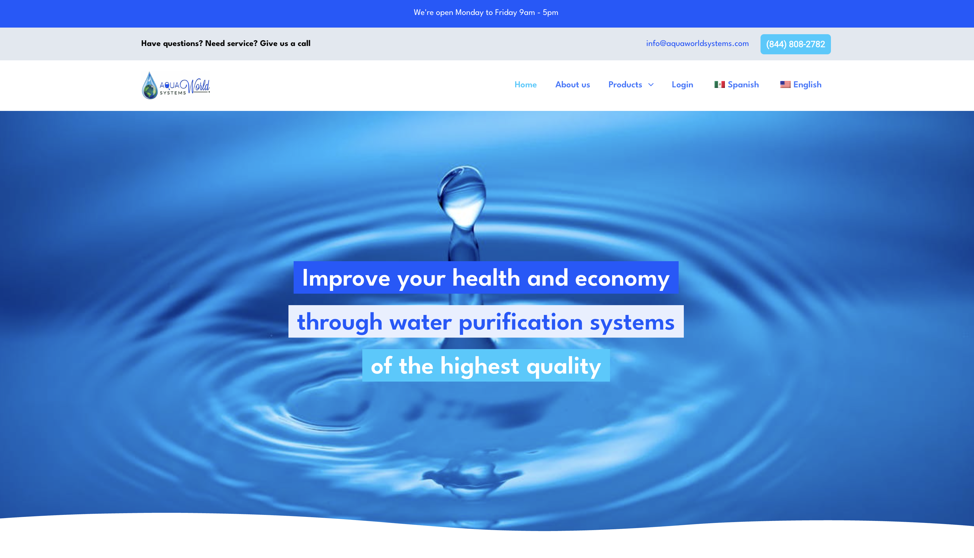Generic website experience