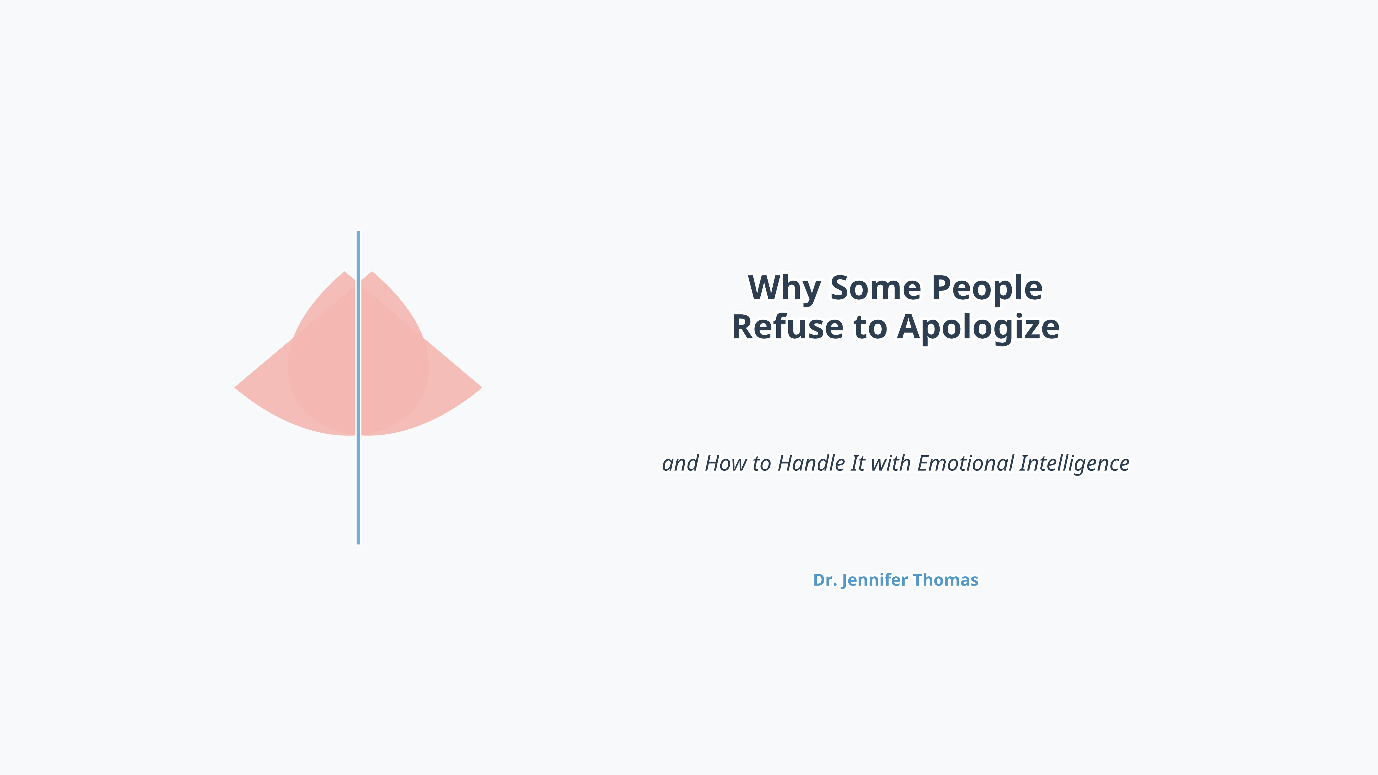 Why Some People Refuse to Apologize—and How to Handle It