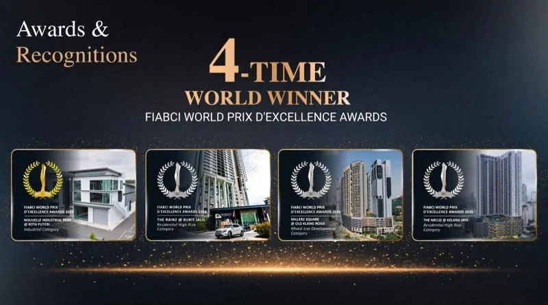 FIABCI World Prix d'Excellence Awards: Exsim is a 4-time world winner